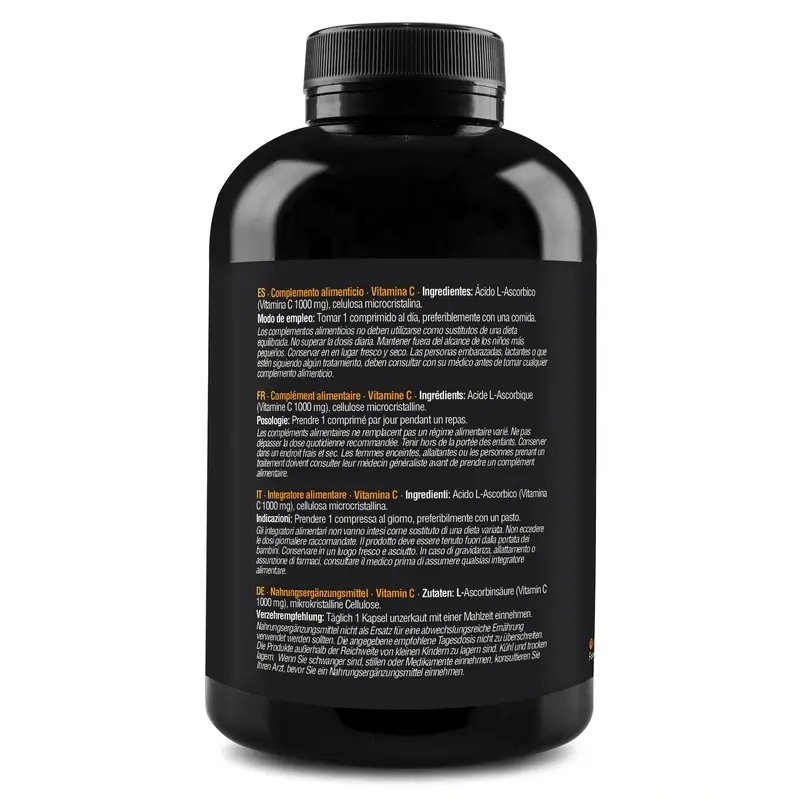 Zenement Vitamina C 1000 Mg, 270 comprimidos veganos - Image 5
