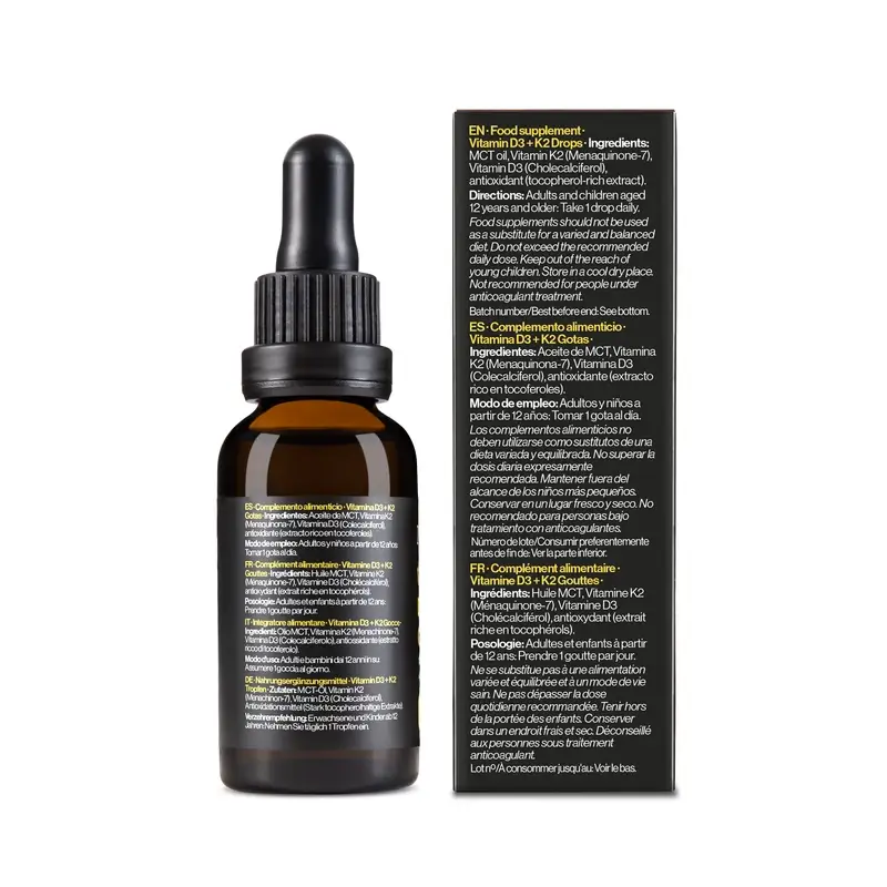 Zenement Vitamina D3 + K2 Gotas, 50 ml - Image 3