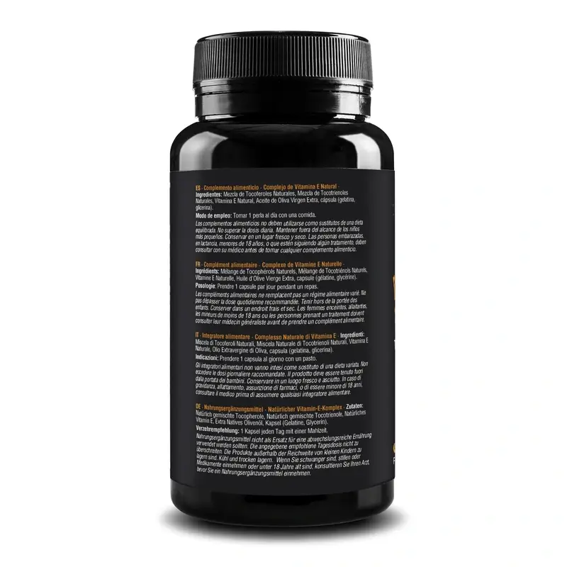 Zenement Vitamina E Natural Complex, 120 cápsulas blandas - Image 3